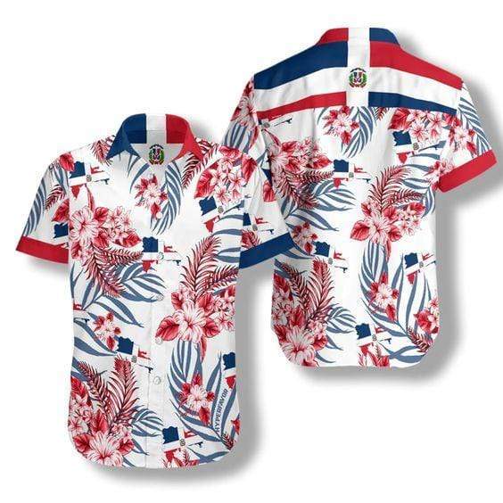 Hawaii Aloha Shirts Dominican Proud Hawaii Shirt For Hawaii Ha28584