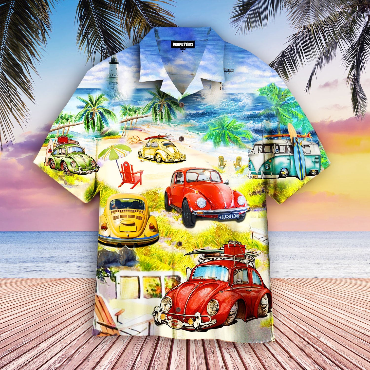 Surf Car Hawaii Shirt For Men Women Ha98776