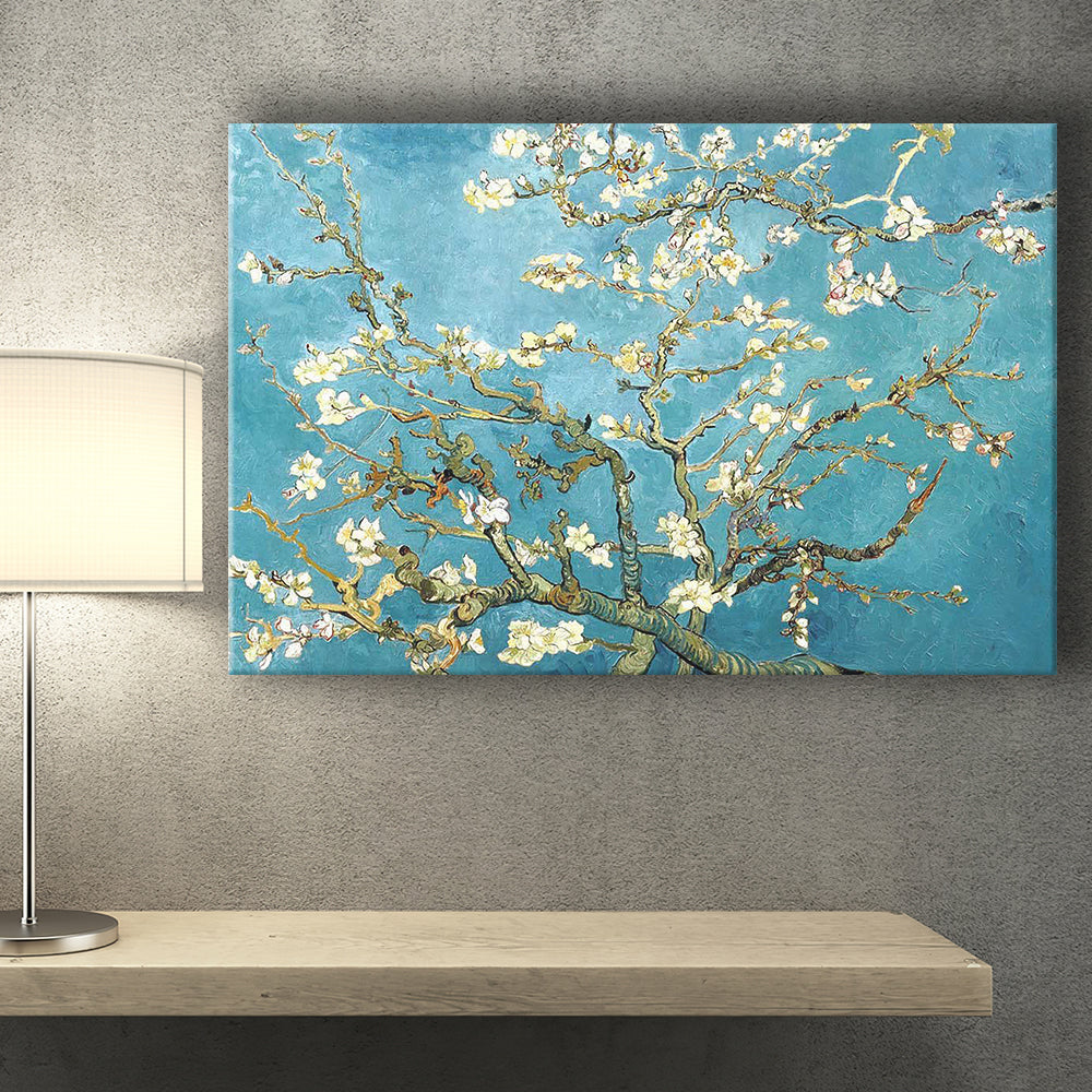 Almond Blossom Canvas Print – Canvas Painting, Canvas Art, Wall Art, Wall Decor