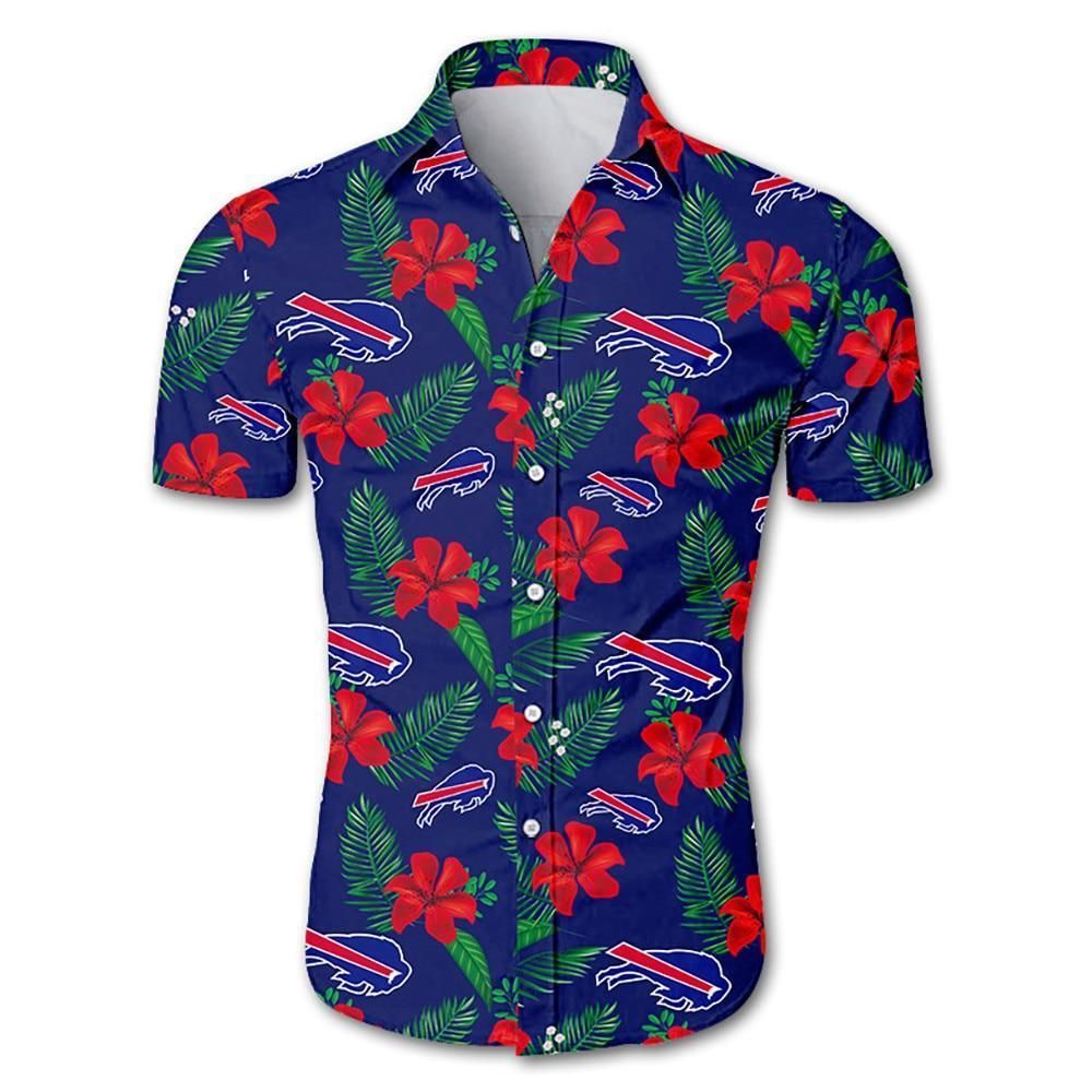 Buffalo Bills Tropical Flower Hawaii Shirt Ha26529