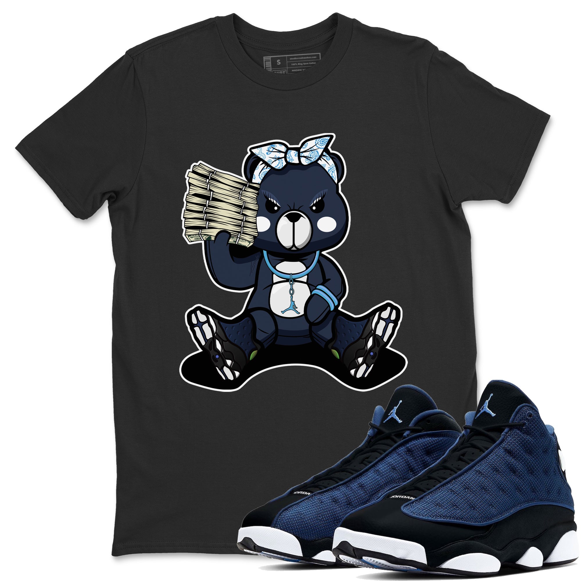 Bad Baby Bear T-Shirt – Air Jordan 13 Brave Blue