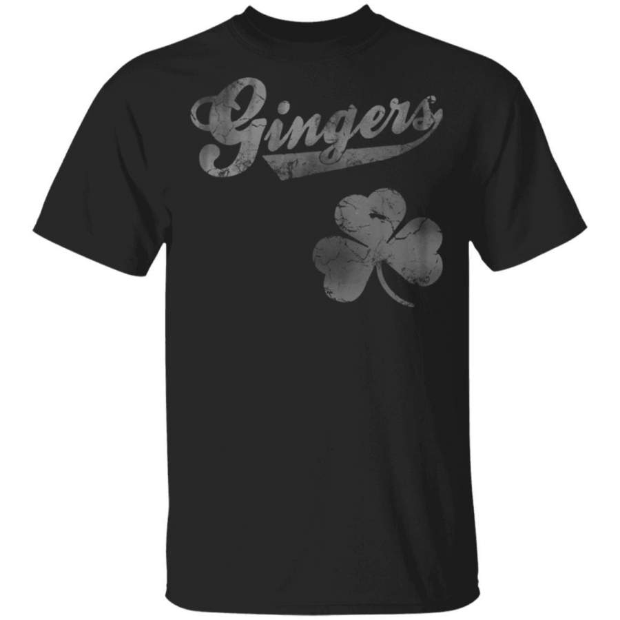 Vintage Fade Gingers Sporty Irish St Patricks Day T Shirt Saint Paddys Patricks Tshirt Lucky Shirts Drink Green Beer Irish Gifts Funny Tee