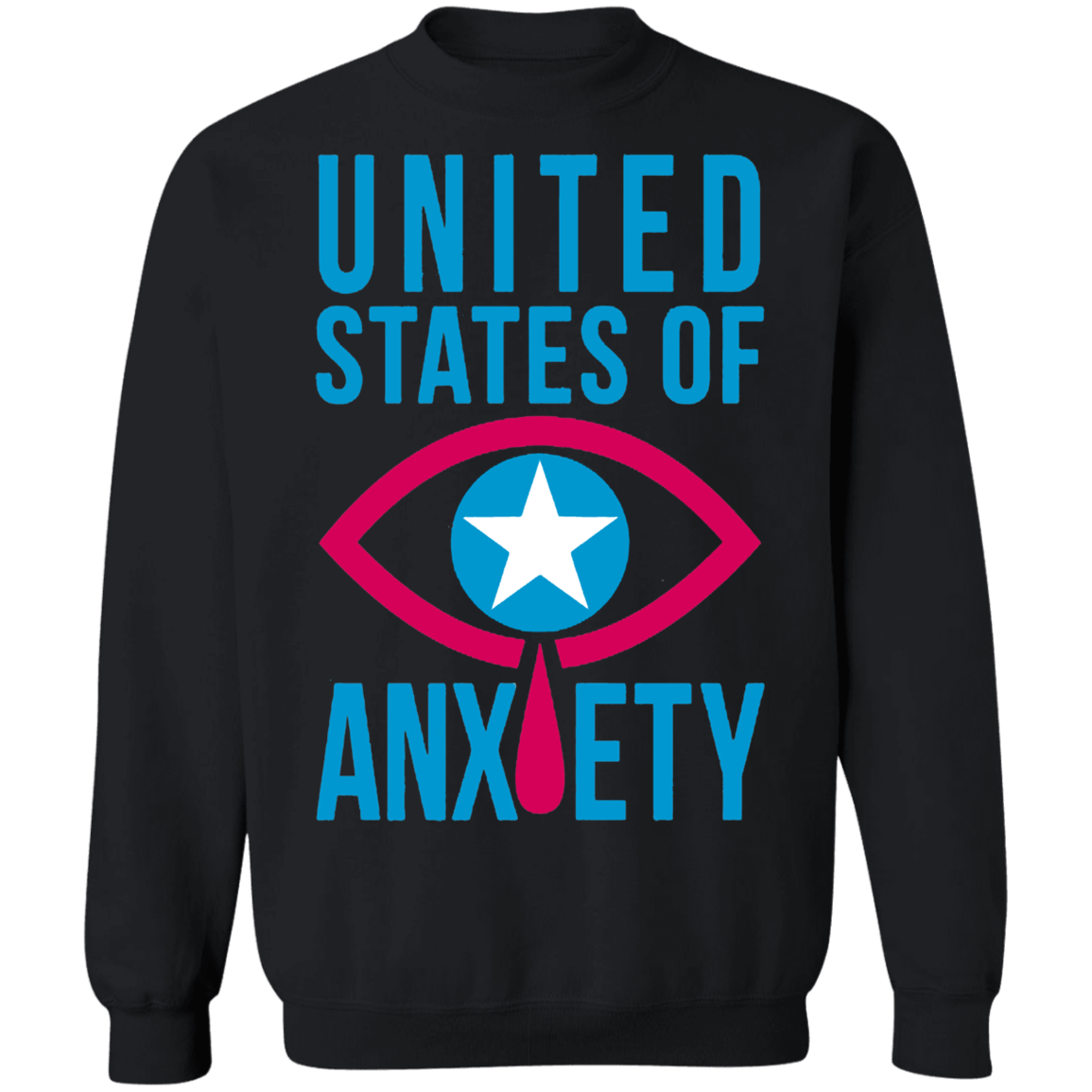 Anxiety Sweatshirt United States Vintage Oversized Sweatshirt Patriots Gifts