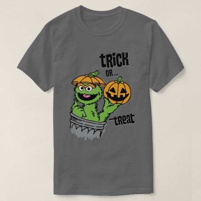 Oscar The Grouch Trick Or Treat Shirt