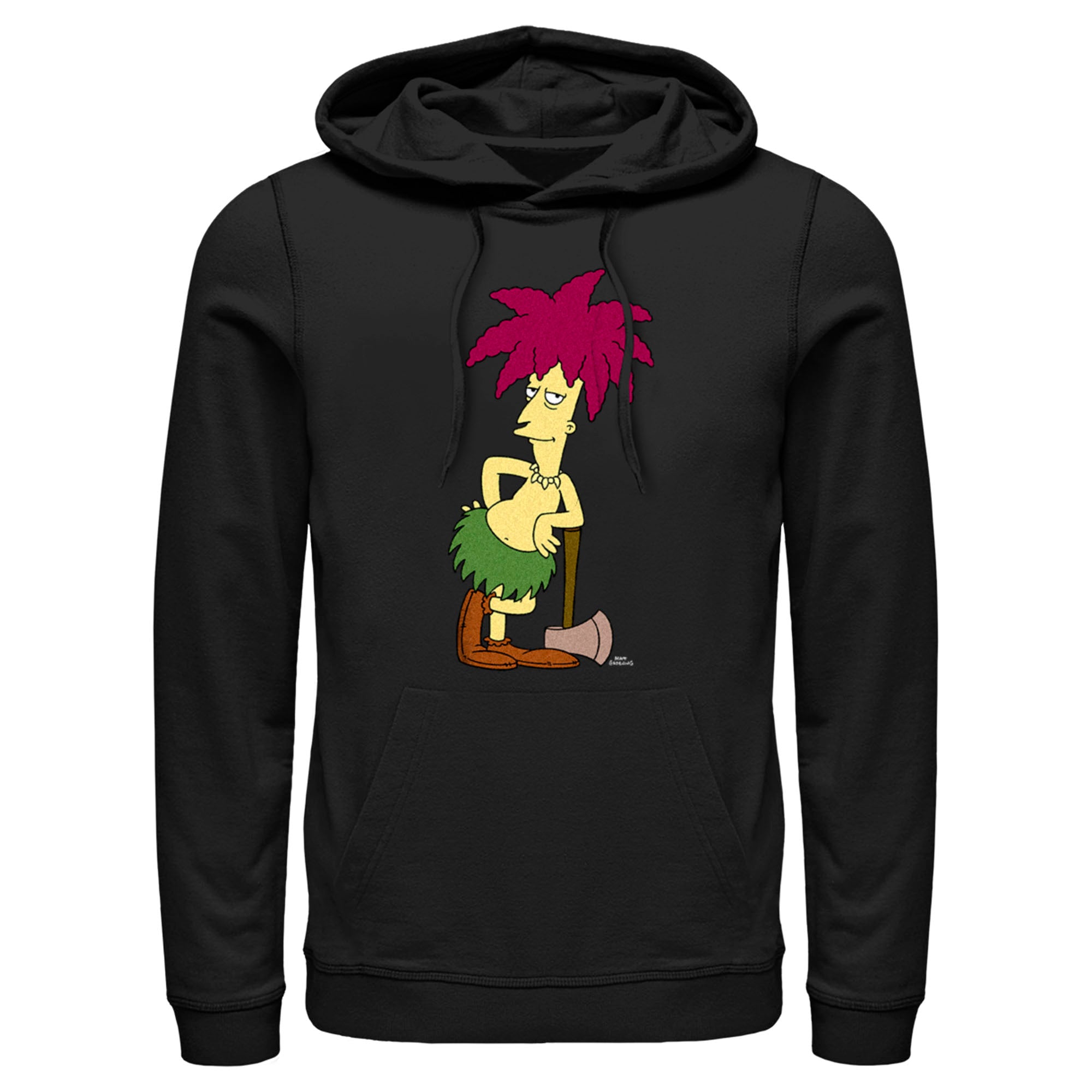 Men’S The Simpsons Sideshow Bob Portrait Pull Over Hoodie