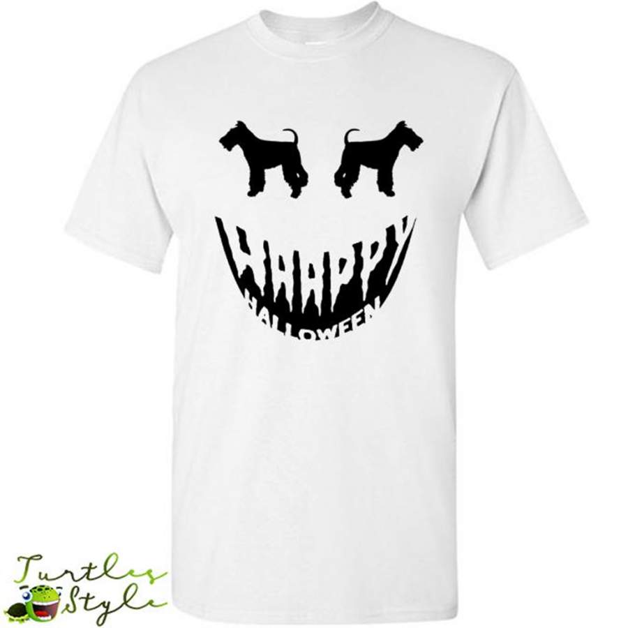 Happy Halloween, Fox Terrier Dog Lover  – Gildan Short Sleeve Shirt