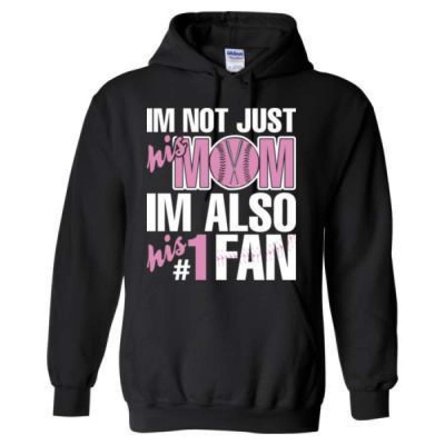 AGR I Am Not Just His Mom I Am Also His #1 Fan – Heavy Blend™ Hooded Sweatshirt