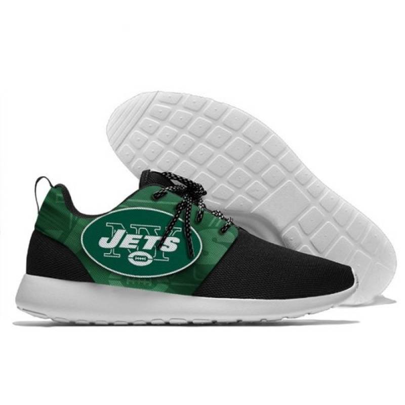 Mens And Womens New York Jets Lightweight Sneakers, Jets Running Shoes #5