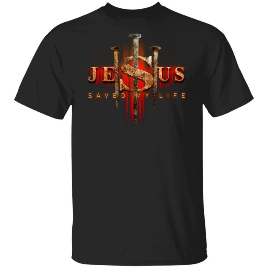 Jesus Saved My Life Christian Prayer T-Shirt