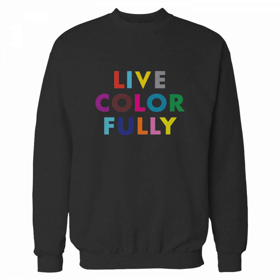 Color Fully Spade Sweatshirt