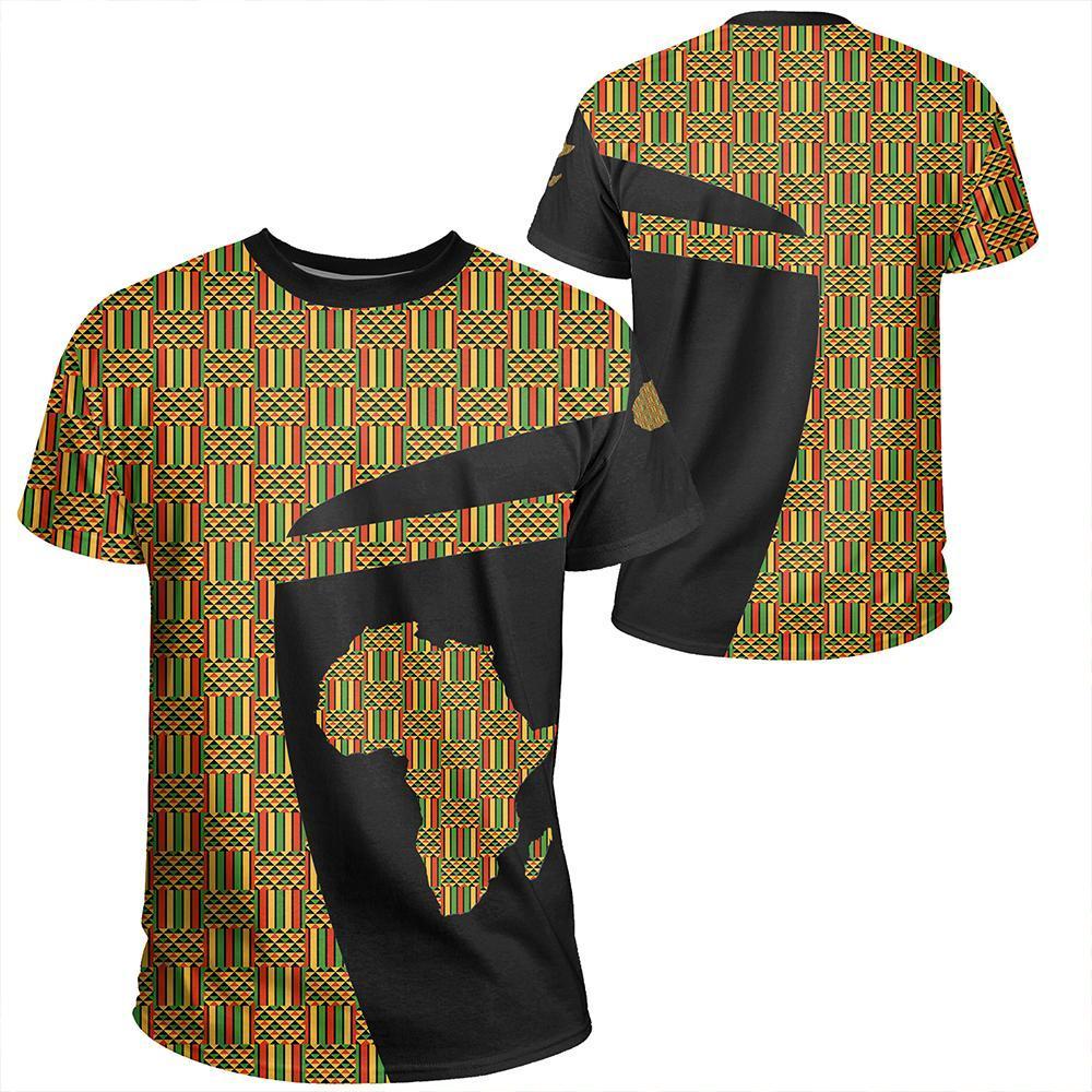 Greeklife T-Shirt – Kente Cloth – Ambesonne Tee – Sport Style