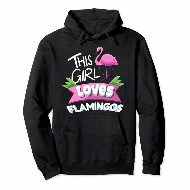 This Girl Loves Flamingos Funny Flockers Pink Animal Lover Pullover Hoodie, T Shirt, Sweatshirt