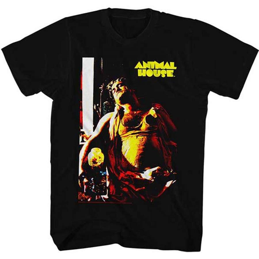 Animal House Men’s Ginger T-Shirt XXXL-Large Black