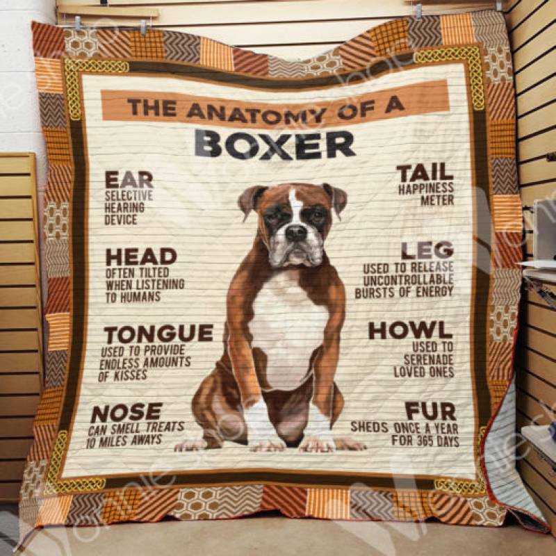 Boxer Dog Blanket DCB1302 73O56