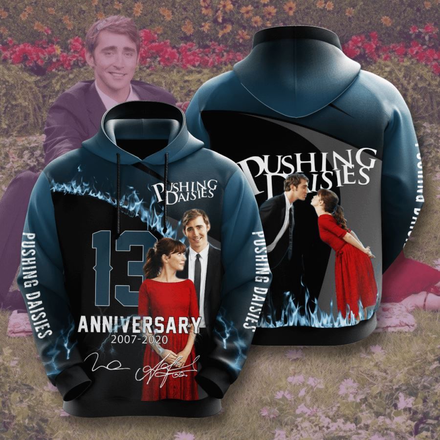 Pushing Daisies 3D All Over Print Hoodie, Zip-up Hoodie