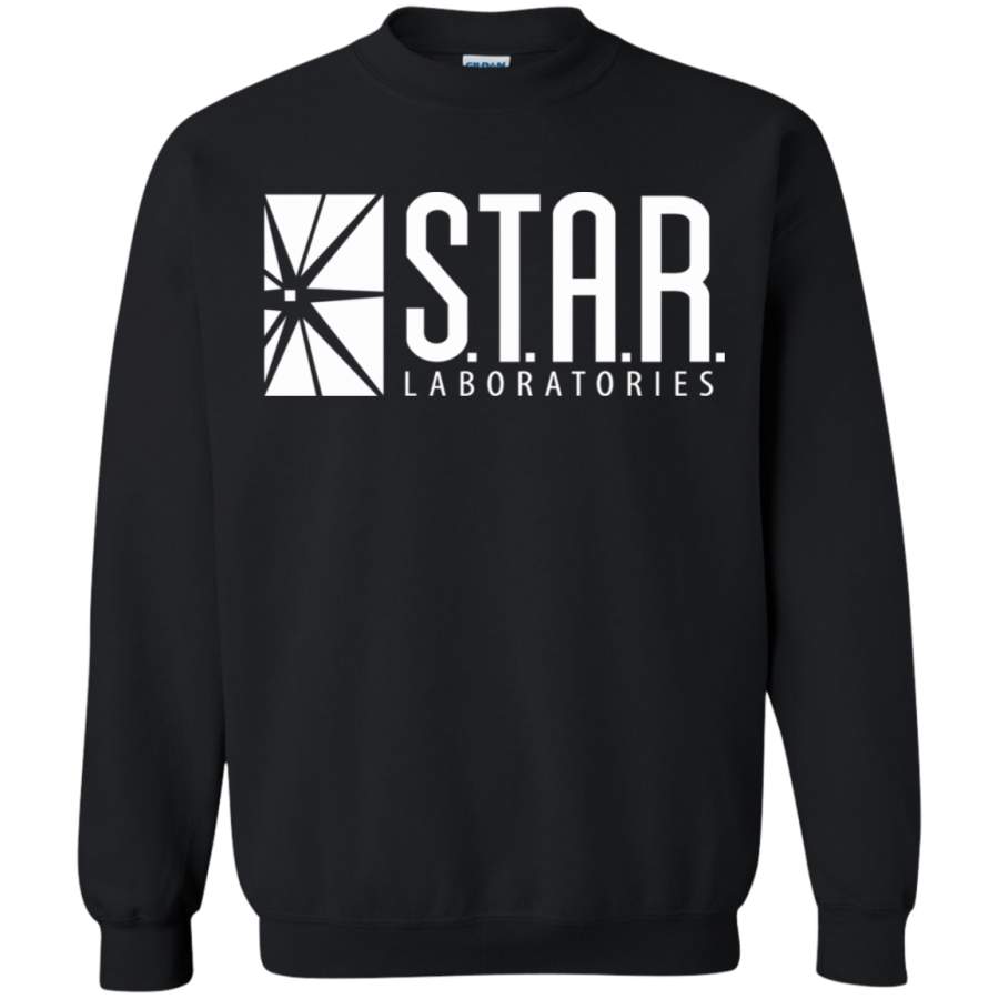 DC Comics Women’s The Flash STAR Labs Pullover Sweatshirt