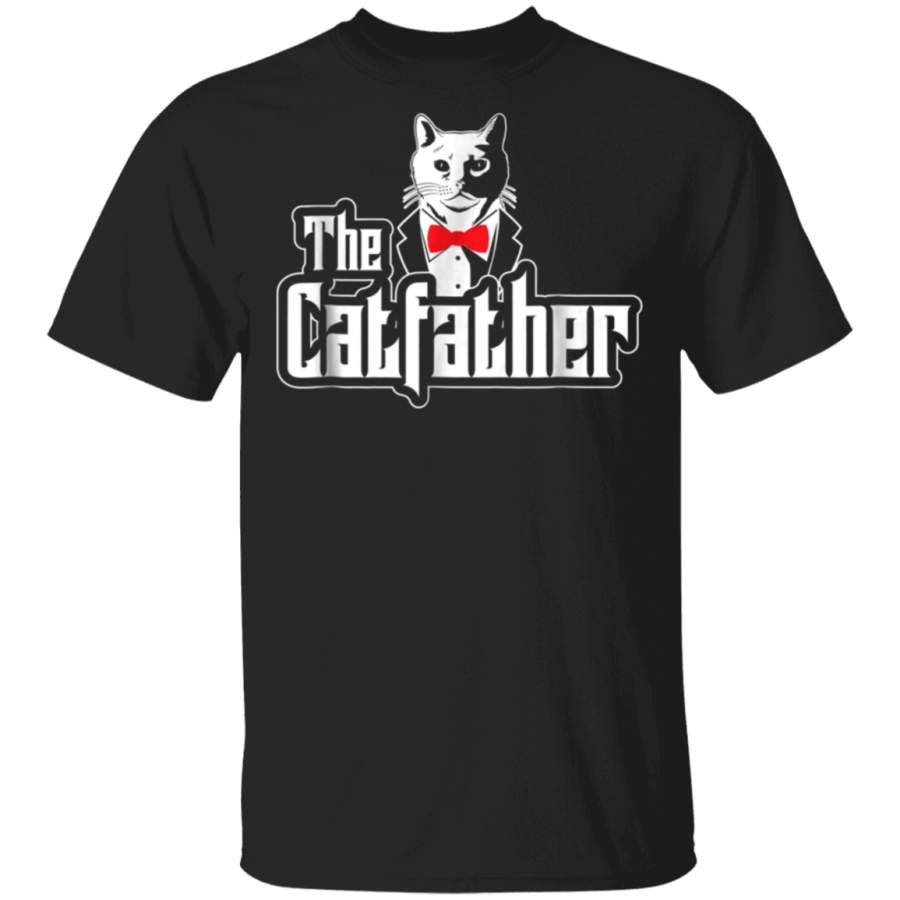 The Catfather Shirt I Feline Cats Tee I Kitten I Pet I Men