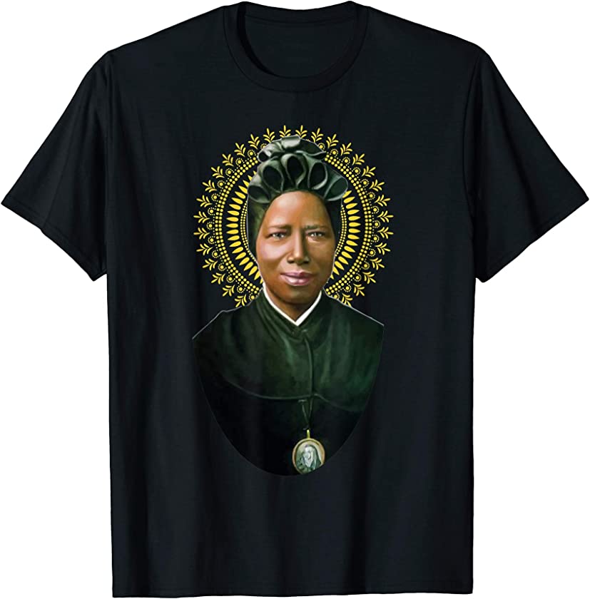 St. Josephine Bakhita African Saints Black Catholic Saint T-Shirt