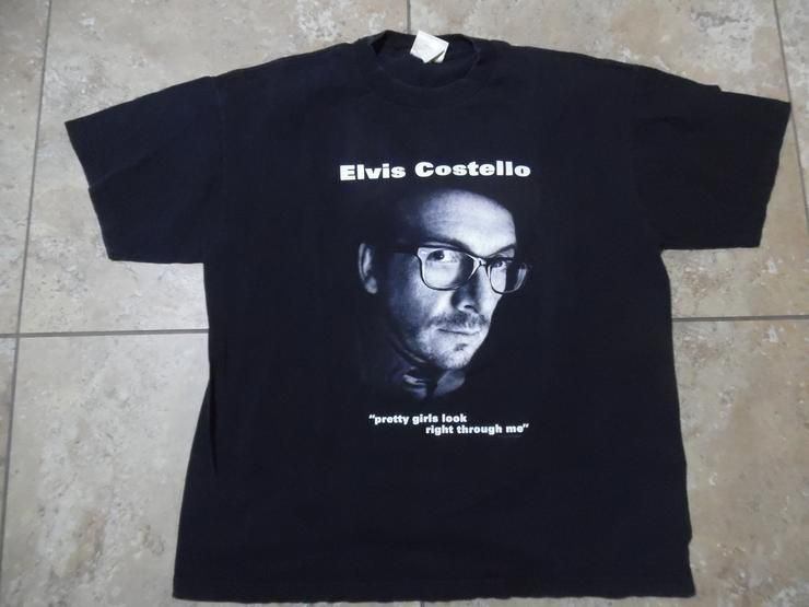 Vintage Elvis Costello Rock Shirt