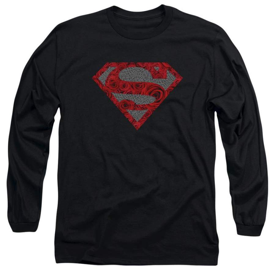 Superman – Elephant Rose Shield Long Sleeve Adult 18/1