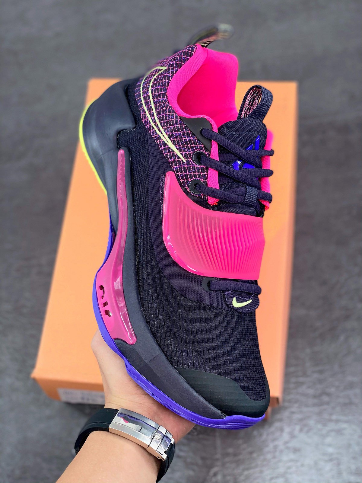 Nike Zoom Freak 3 Cave PurpleLight Lemon TwistPink Blast 5338754