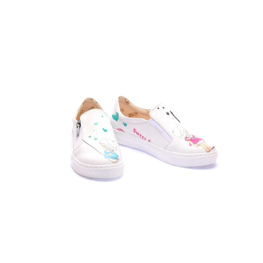 Sweet Girl Slip On Sneakers Shoes Coc4205