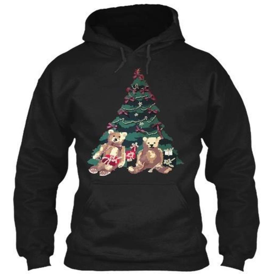 Christmas Tree Gildan Hoodie Sweatshirt