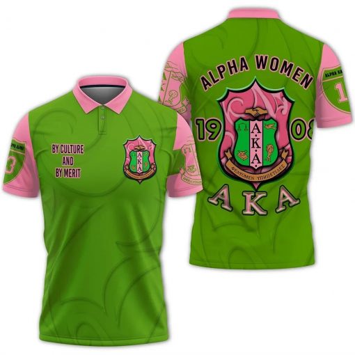 Alpha Kappa Alpha 1908 Alpha Women Aka Polo Shirt