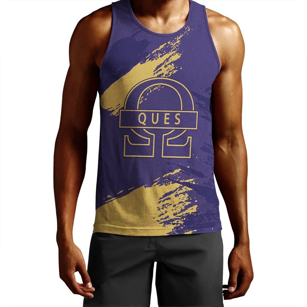 Wonder Print Tank Top – Omega Psi Phi Nineteen Men’S Tank Top