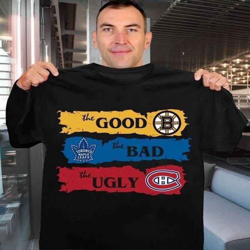 Pittsburgh Bruins The Good The Bad The Ugly Fan T Shirt