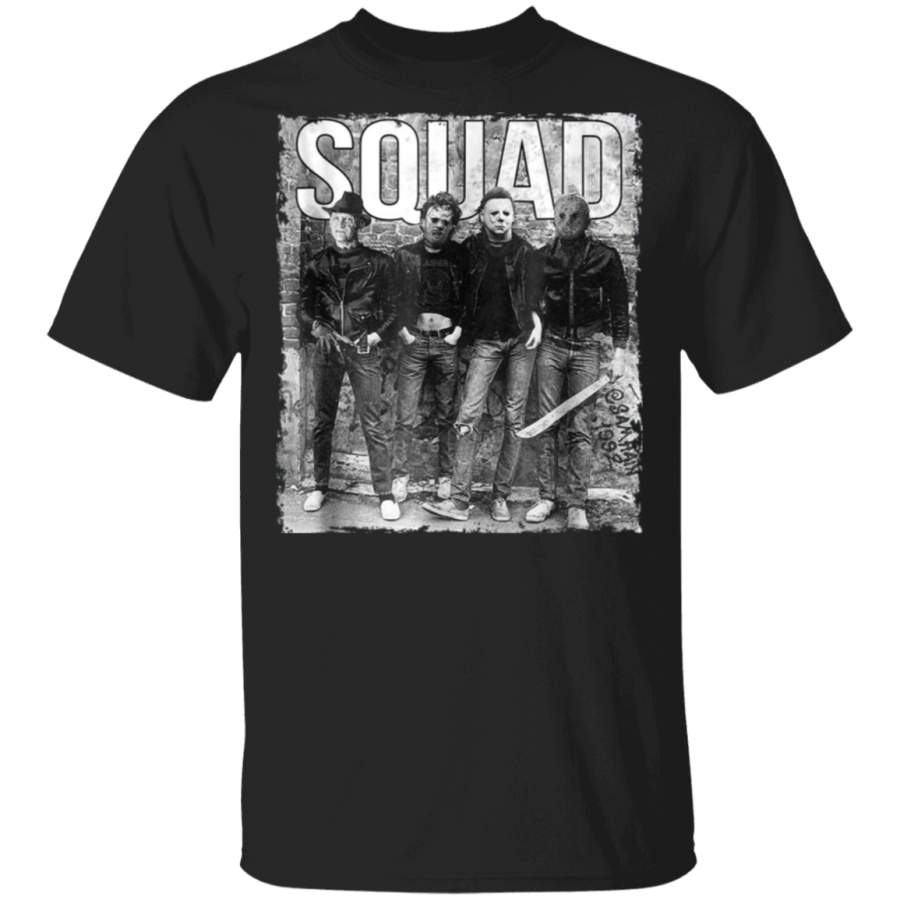 Squad jason michael horror squad Tshirt halloween 2018