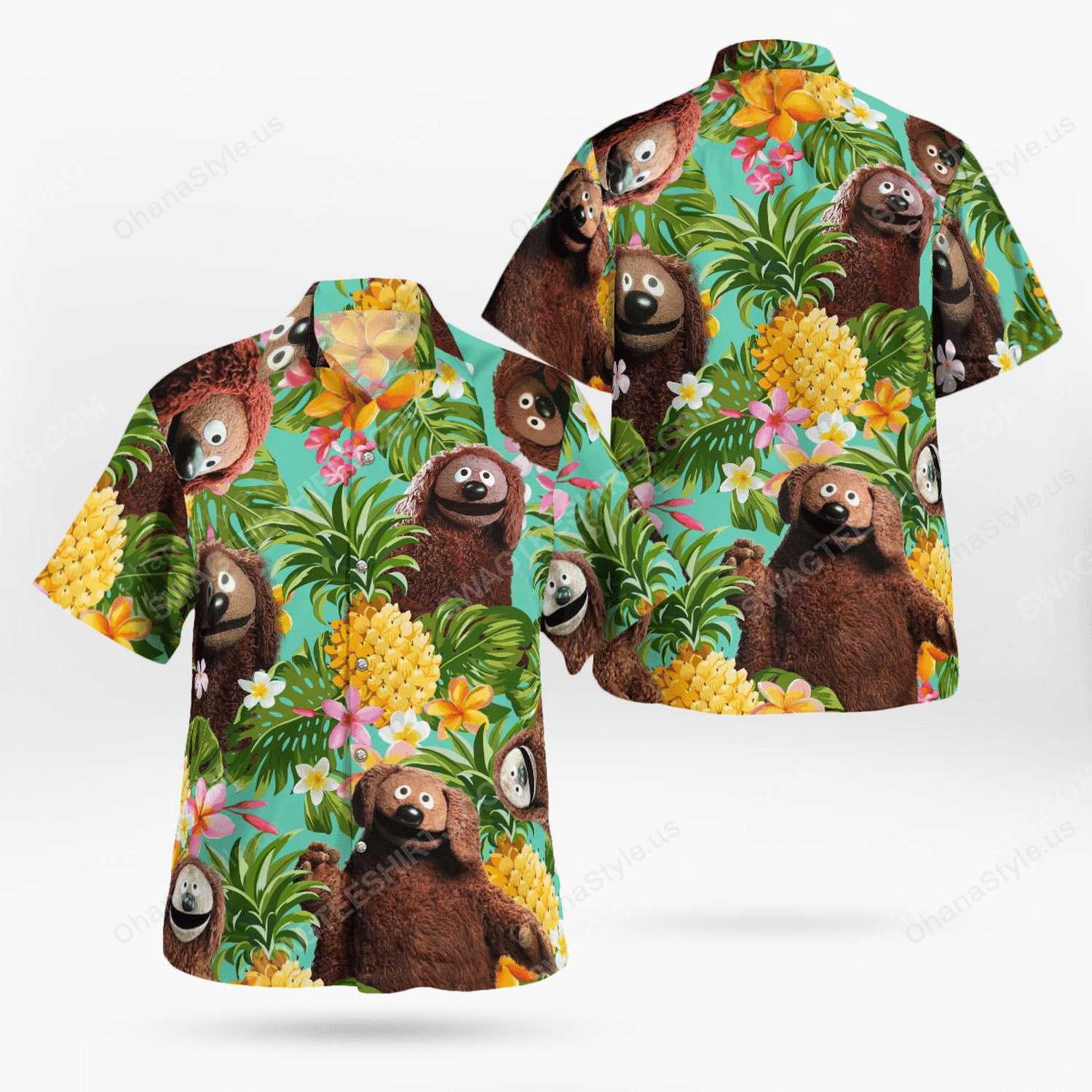 The Muppet Show Rowlf Dog Hawaii Shirt Maria Ha20256