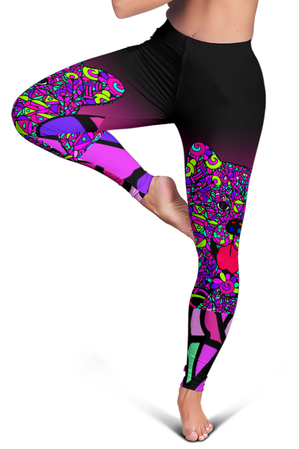 Akita Design Leggings – Art By Cindy Sang – Jillnjacks Exclusive – Jnc ...