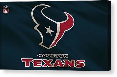 2 Houston Texans Uniform Joe Hamilton Canvas Print