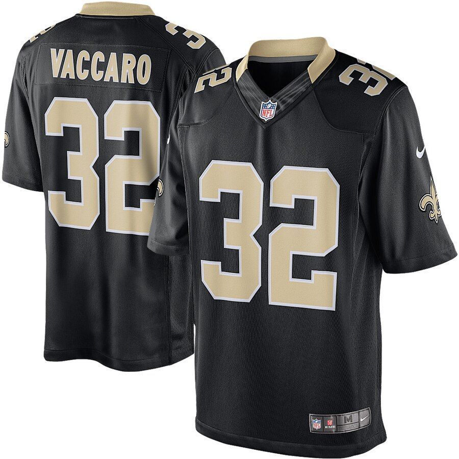 Kenny Vaccaro New Orleans Saints Team Color Limited Jersey Black 2019