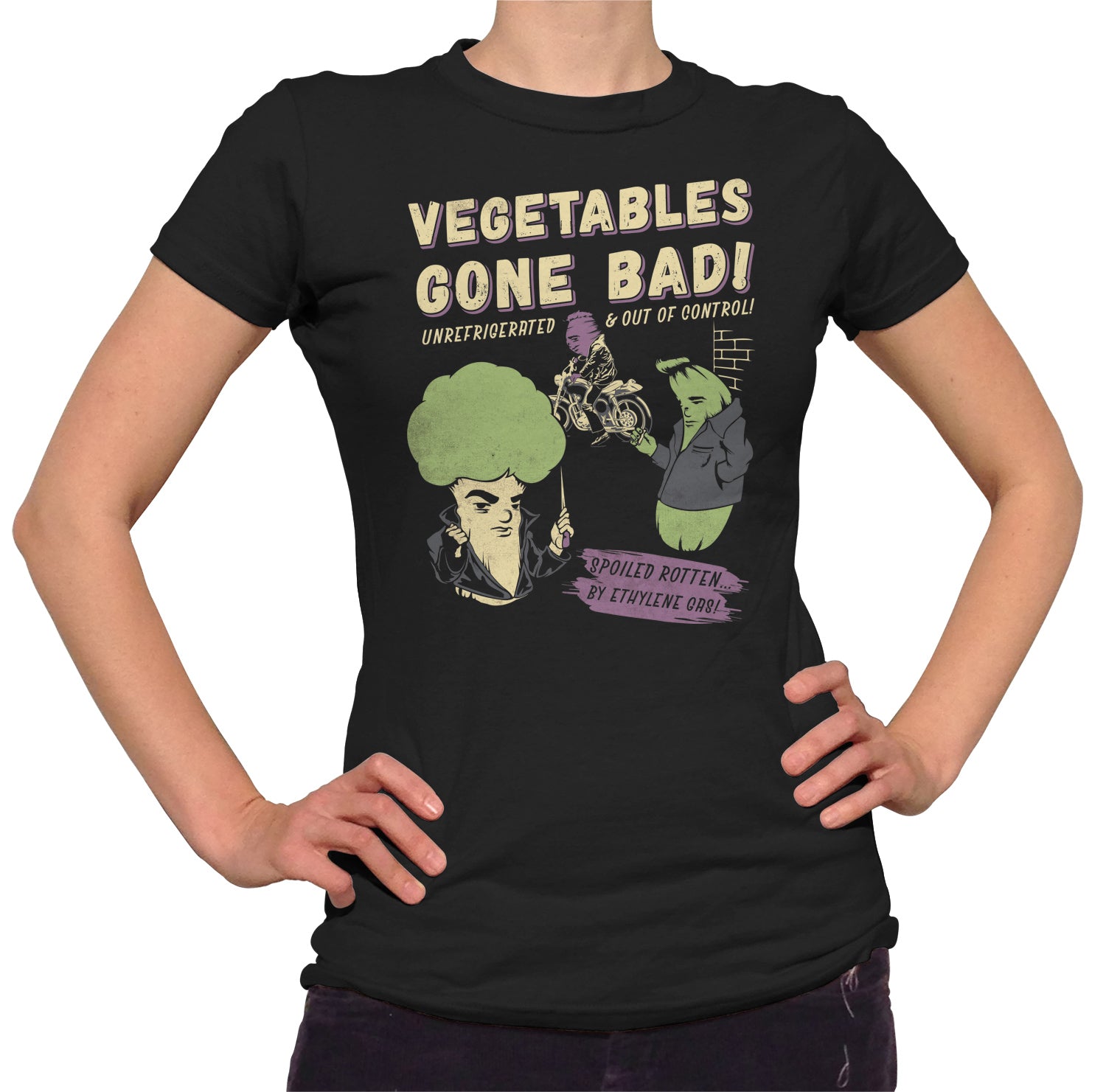 Women’S Vegetables Gone Bad T-Shirt – By Ex-Boyfriend