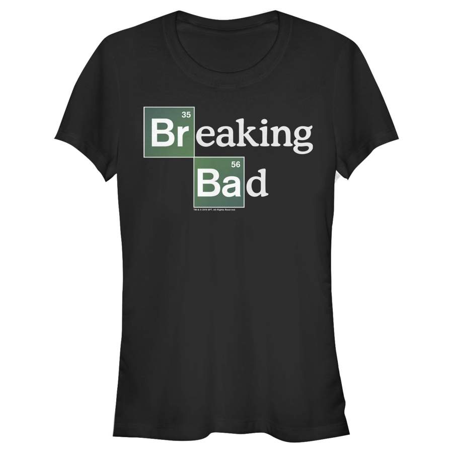 Breaking Bad Junior’s Periodic Table Logo  T Shirt