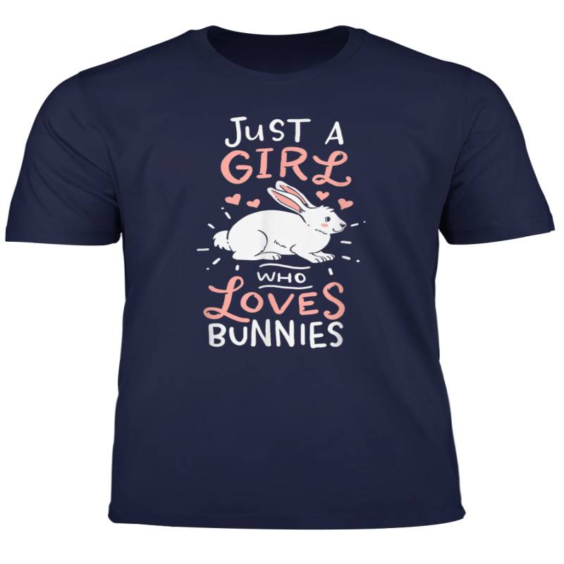 Rabbits Just A Girl Who Loves Bunnies T Shirt