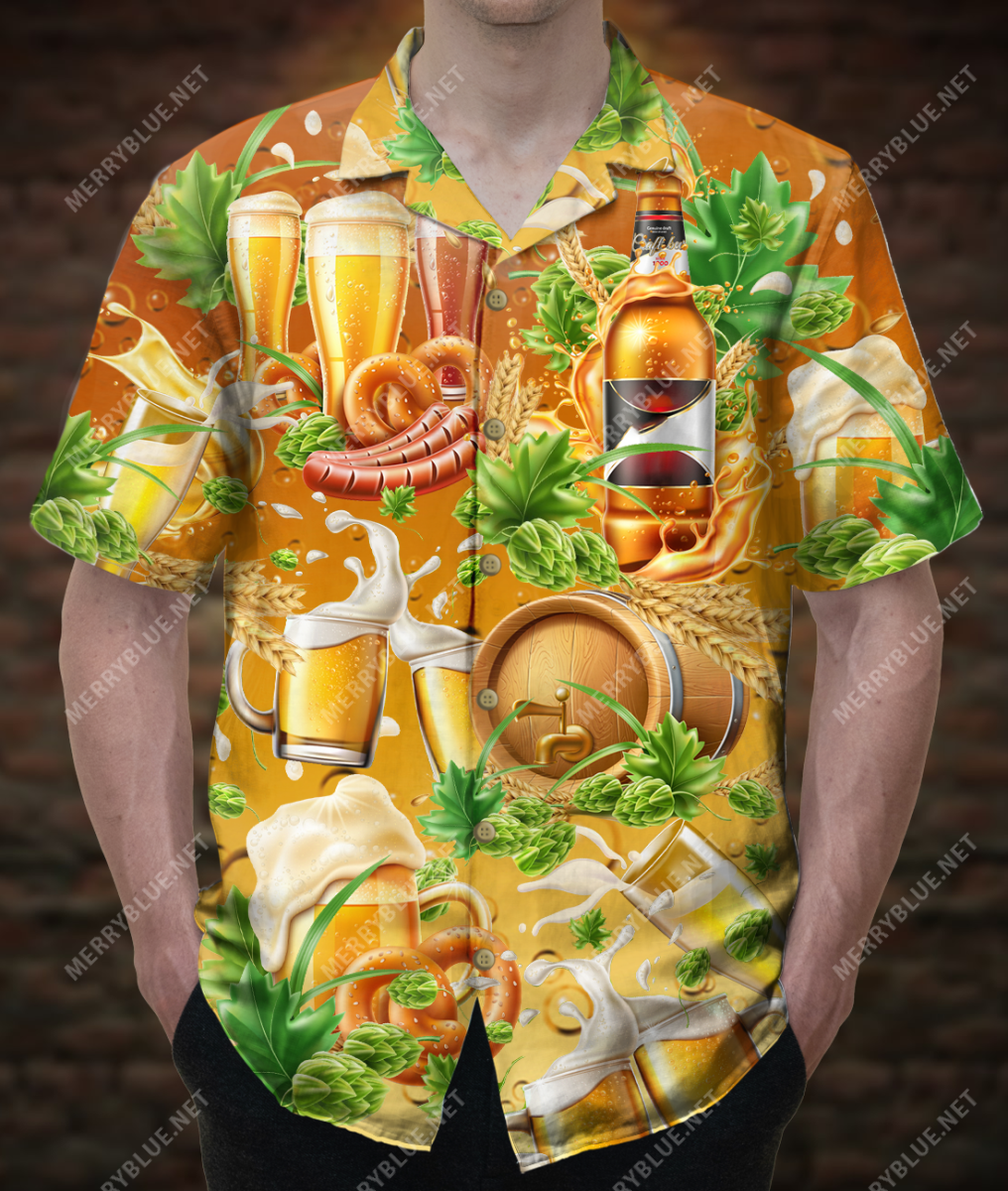 When In Doubt Drink A Stout Unisex Hawaii Shirt Ha9840