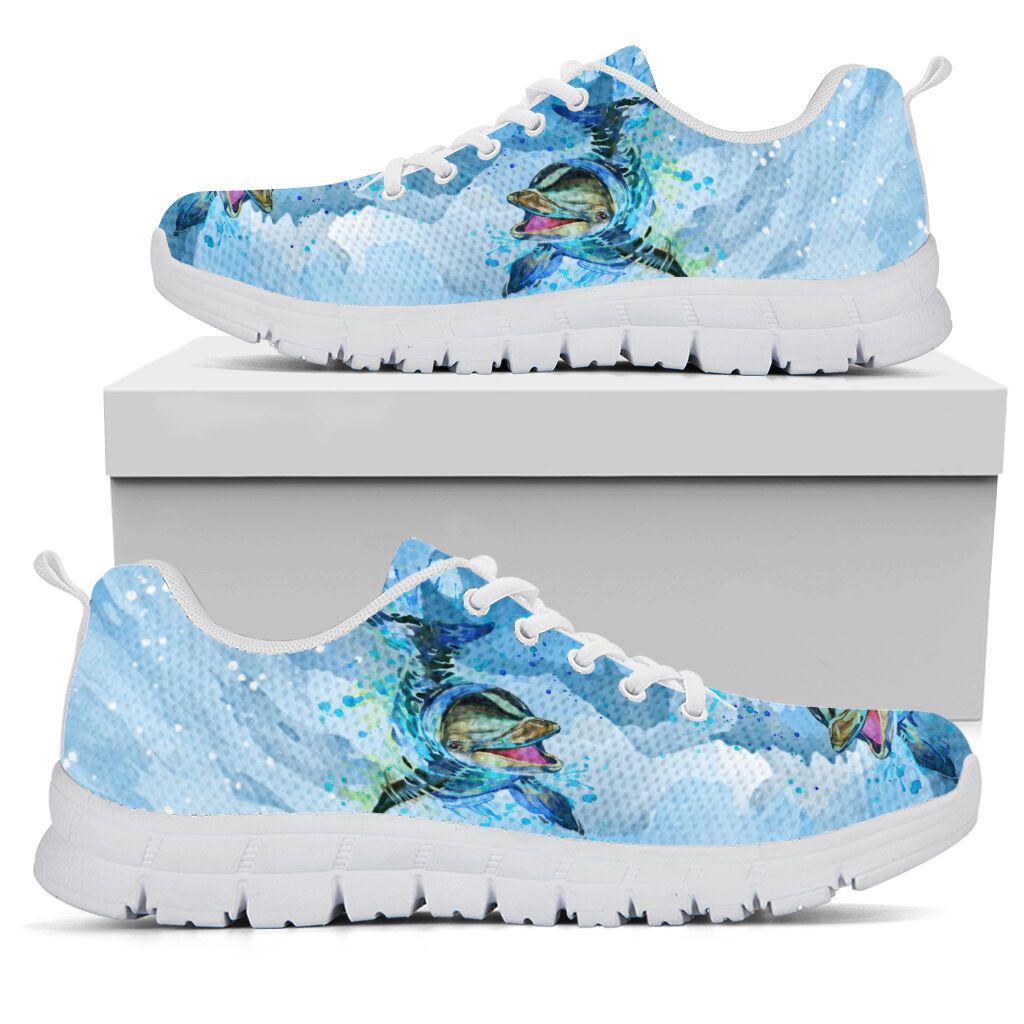 Dolphin Blue Sneakers – 22Kkanm