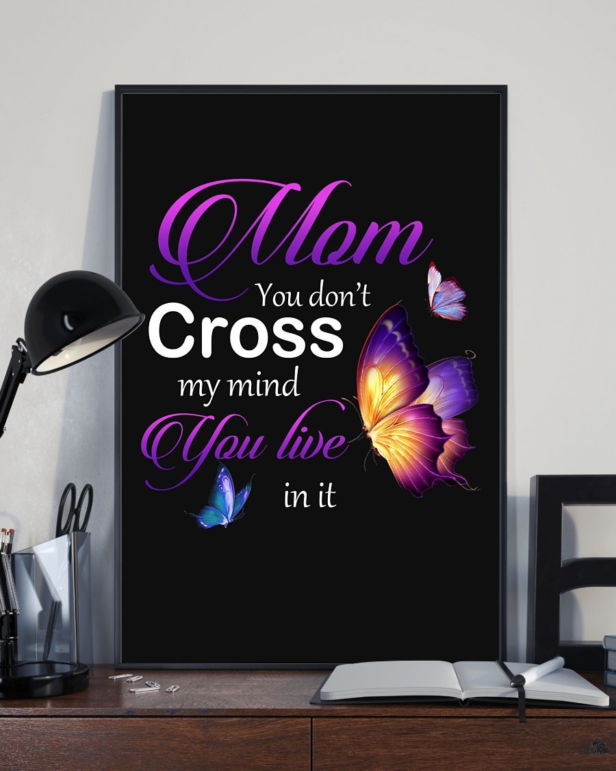 Mom In My Mind Canvas And Poster, Best Mother S Day Gift Ideas, Mother S Day Gift For To Mom, Warm Home Decor Wall Art Visual Art