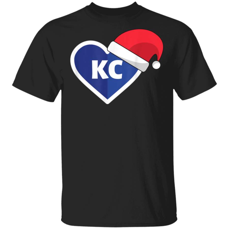 I Love Kansas City Heart KC Christmas TShirt