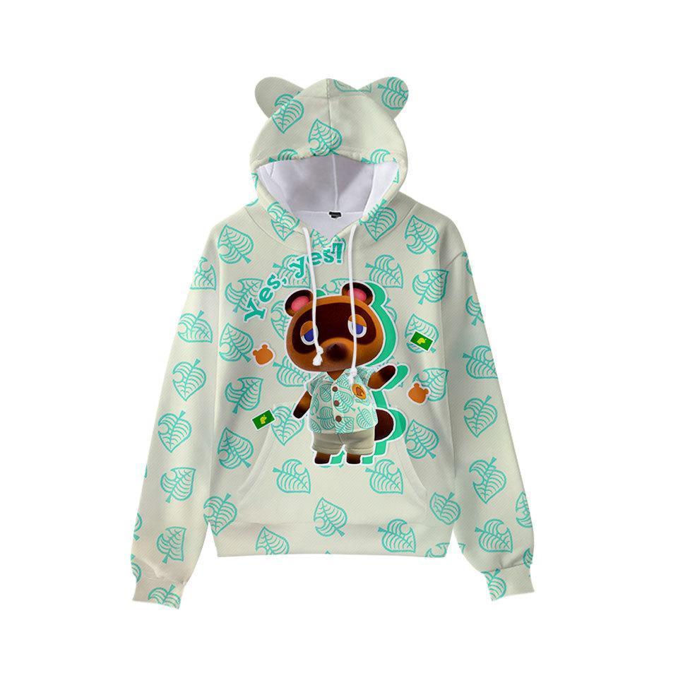 Animal Crossing New Horizons Pullover Hoodie For Kids