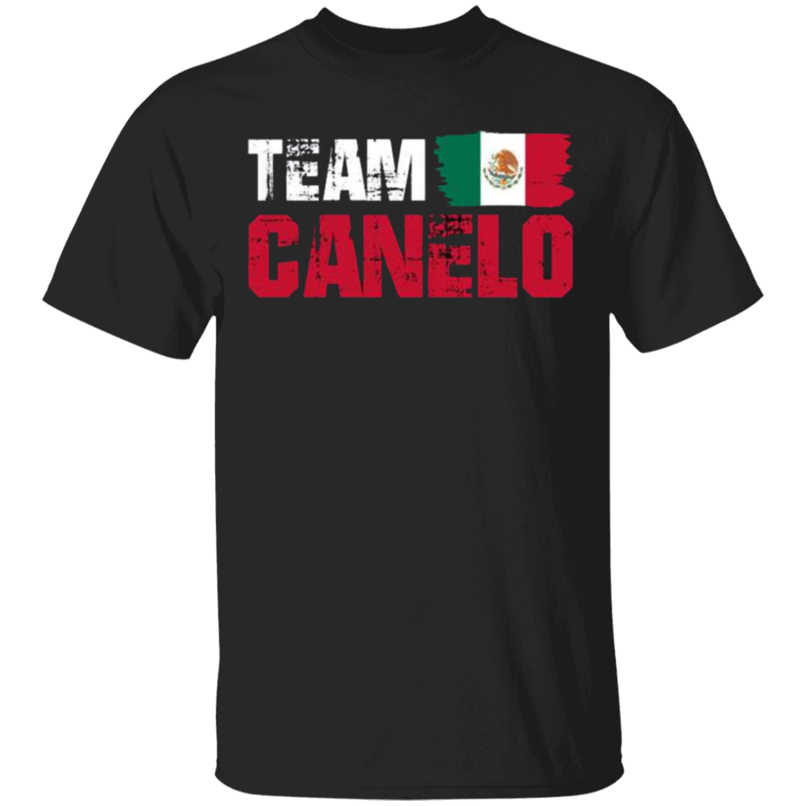 Canelo Alvarez World Champion Shirt Team Canelo T-Shirt Mexican Flag Tee For Canelo Supporter