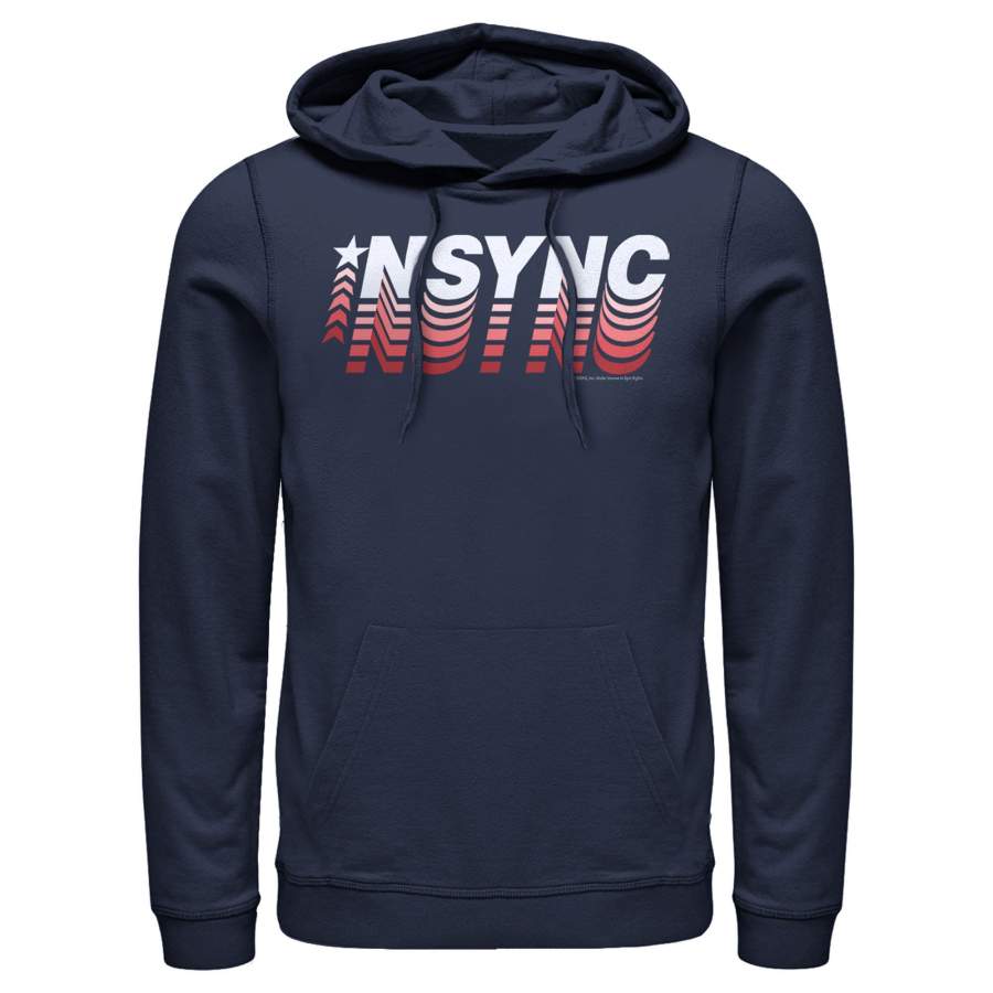 NSYNC Men’s Retro Name  Lightweight Hoodie