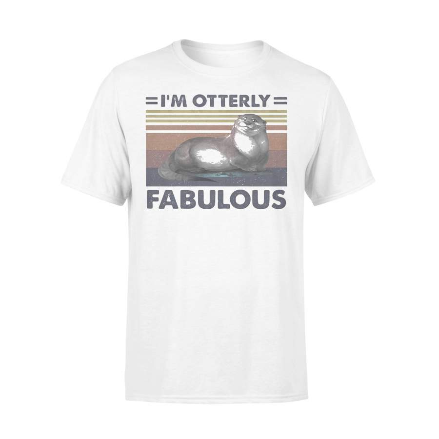 I’m Otterly Fabulous Vintage Retro T-shirt