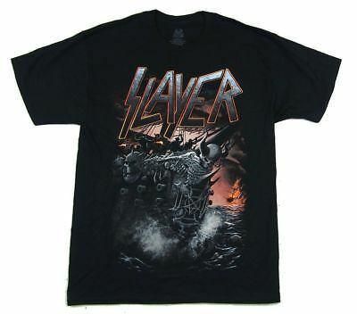 Slayer Ship Motorboat 2015 Black T Shirt