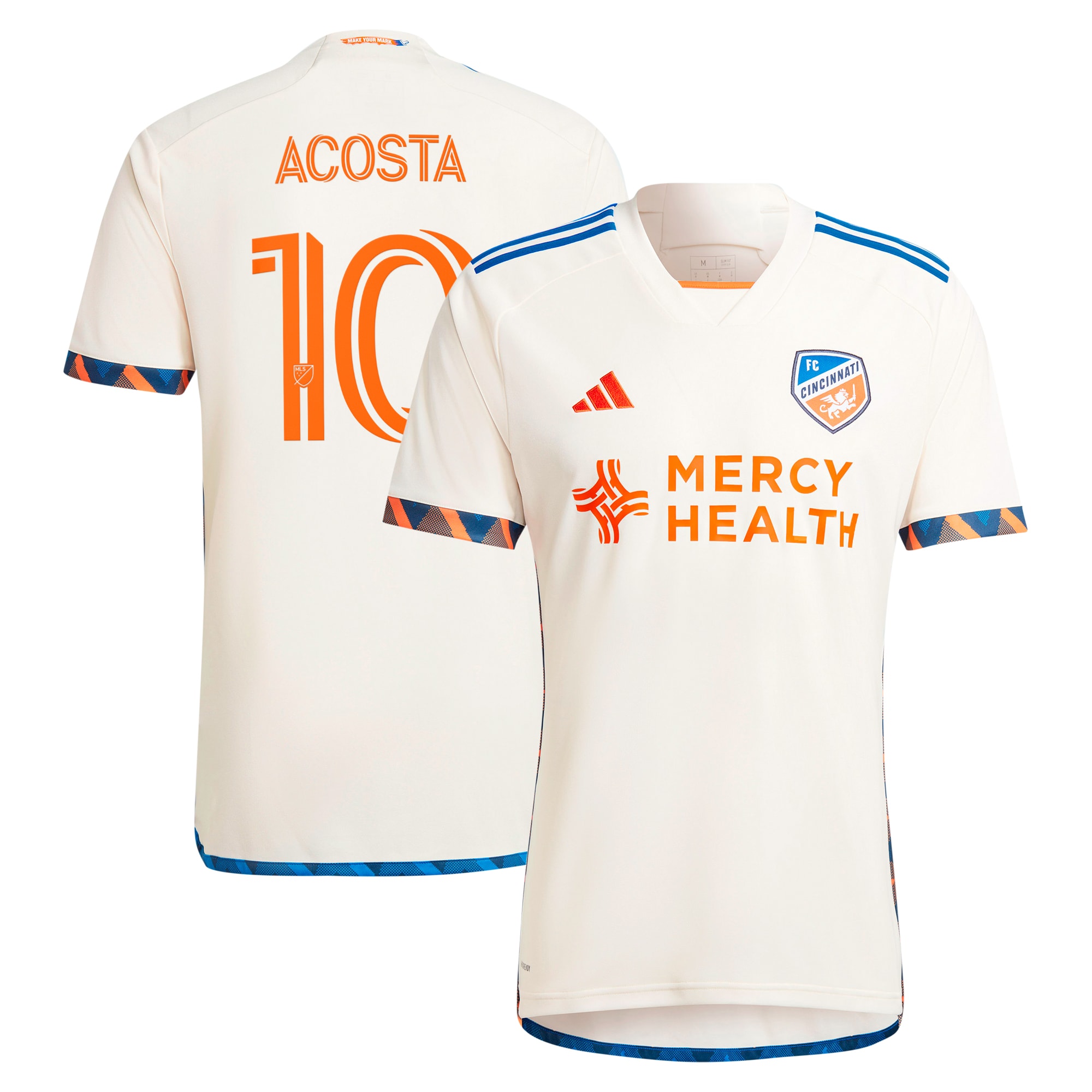 Luciano Acosta FC Cincinnati 2024 The Canvas Kit Replica Player Jersey – White