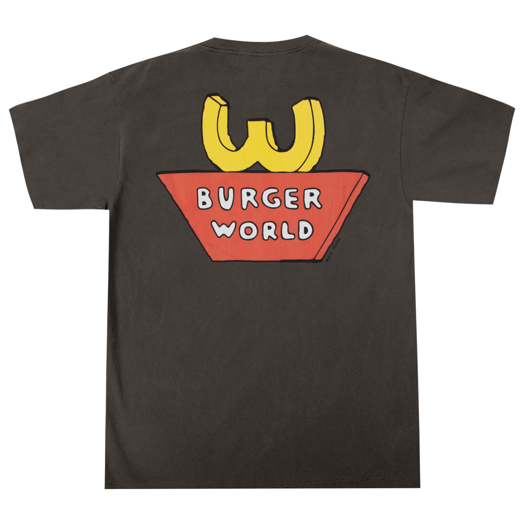 Burger World Logo Pepper Tee