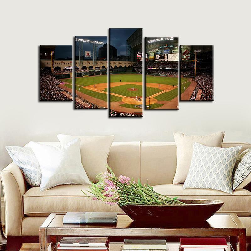 Houston Astros Stadium Canvas 2